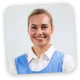 Carer smiling portrait