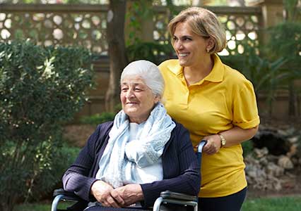 woman with acquired brain injury