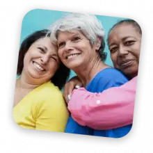 Care jobs together smiling