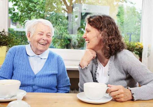 gentleman receiving personalised care