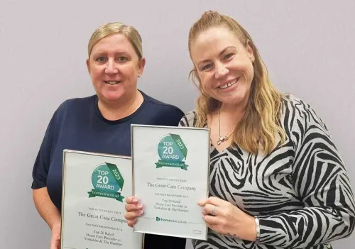 Friendly home care and home help team in York